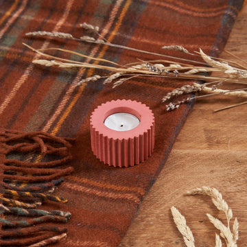 Tealight Holder In Blush