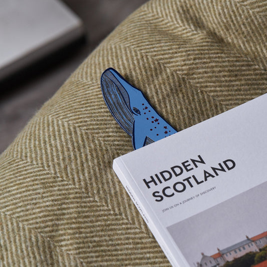 Whale 'Sail with Me' Bookmark
