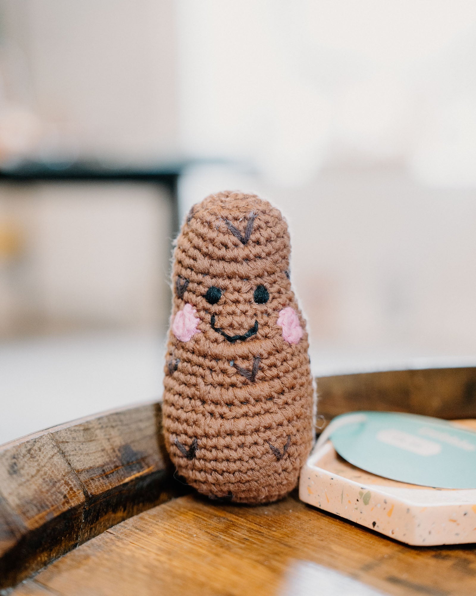 Pebble Friendly Potato Rattle - Hidden Scotland