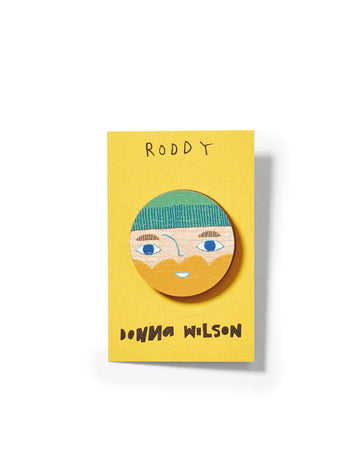 Roddy Badge by Donna Wilson