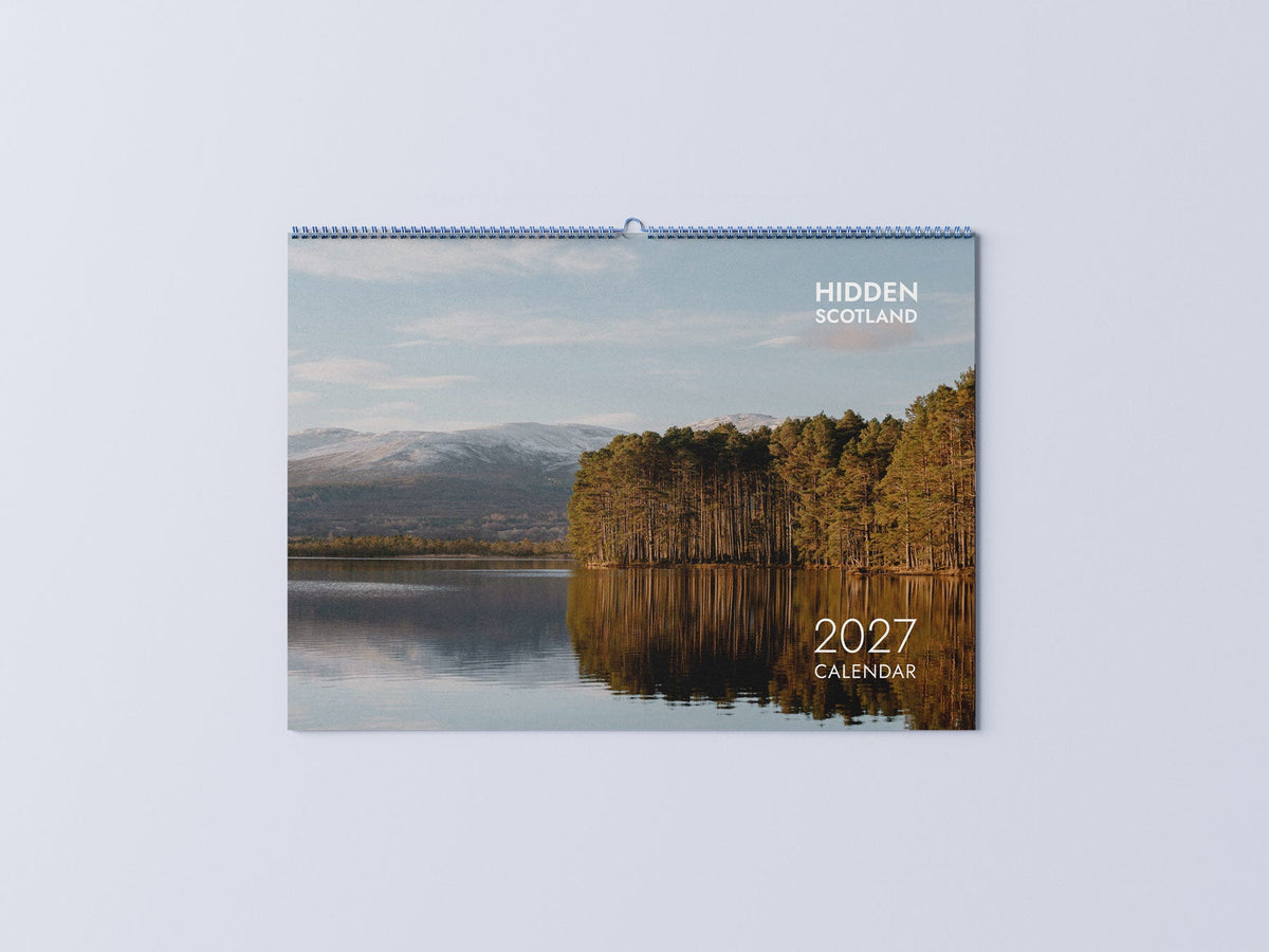 The Hidden Scotland 2027 wall calendar, cover