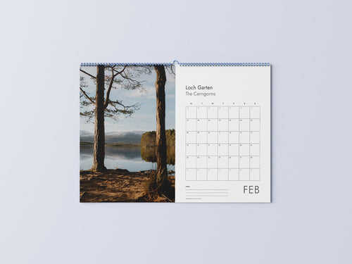 February — Loch Garten, The Cairngorms