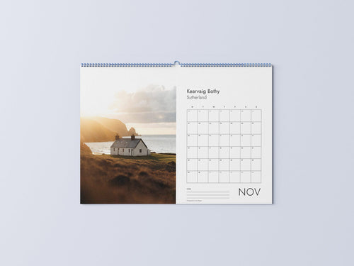 November — Kearvaig Bothy, Sutherland