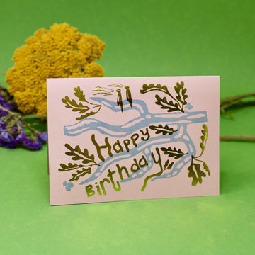 ARK Happy Birthday Tree Card
