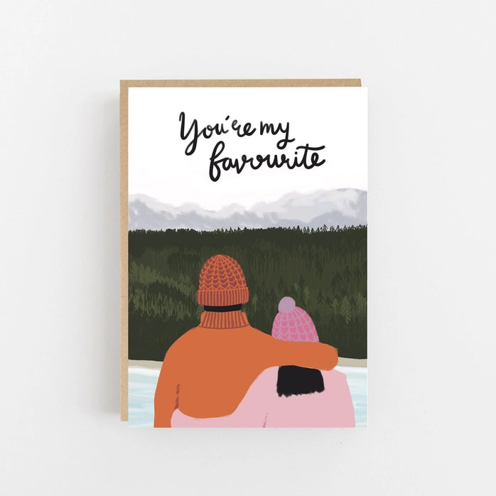 You're My Favourite Card by Lomond Paper Co