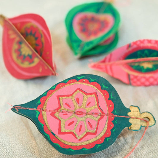 East End Press Baubles Paper Ornaments