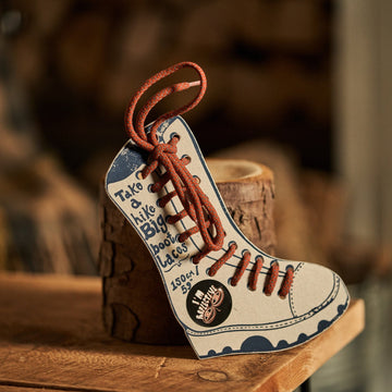 Ark Colour Design Big Boot Laces red silver