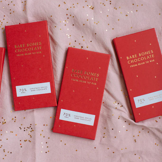 Bare Bones 70% Peru Christmas Special Chocolate