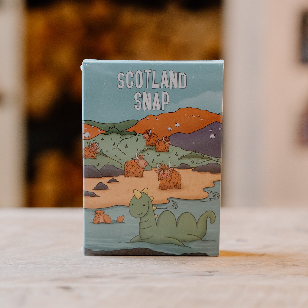 Neon Magpie Scotland Snap Card Game