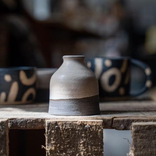 Skíō Pottery Reclaimed Bud Vase