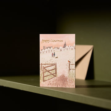 Joy Nevada Happy Christmas Through The Gate