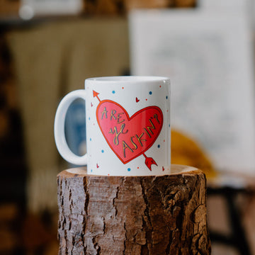 Are Ye Dancin' Are Ye Askin' Mug by Claire Barclay