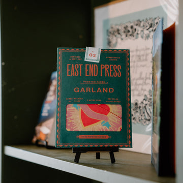 East End Press Hearts Sewn Garland