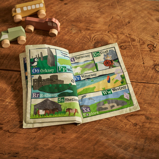 A-Z Of Scottish Isles Crinkly Cloth Books