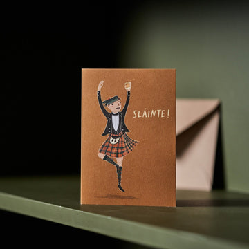 Slàinte Card by Joy Nevada