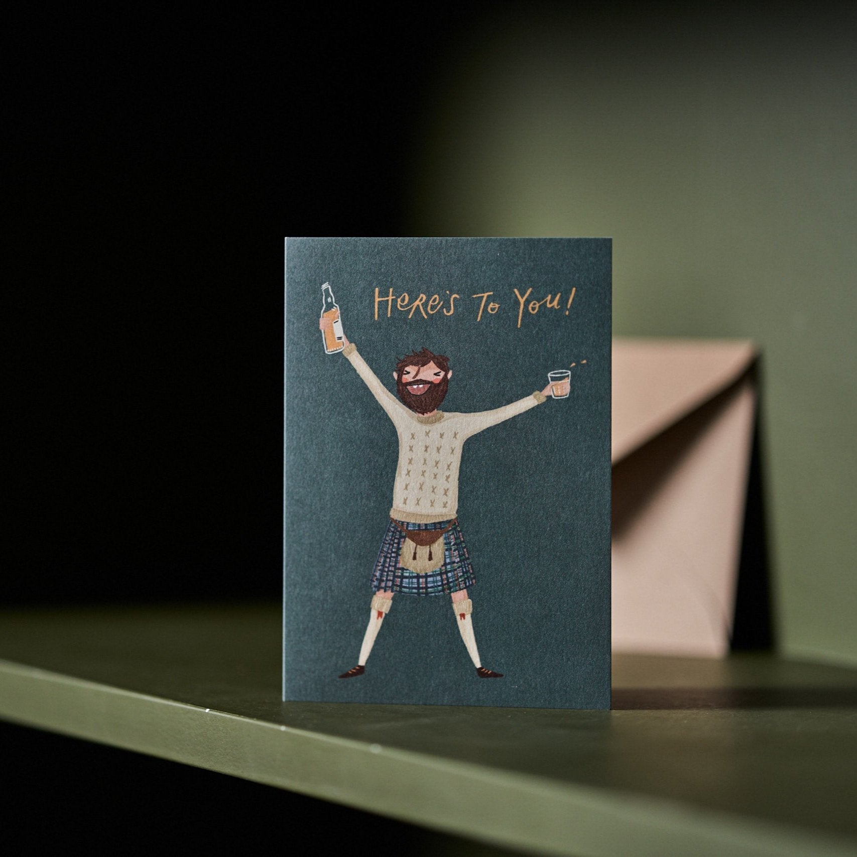 Here’s To You Card by Joy Nevada
