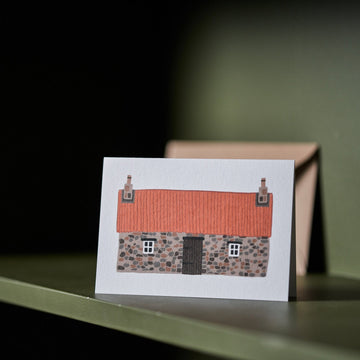 Red Roof Bothy Greetings Card