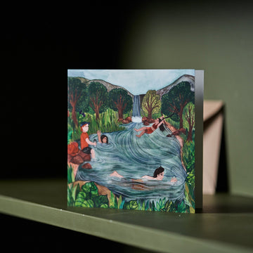 Wild Swim Card By Samantha Dolan