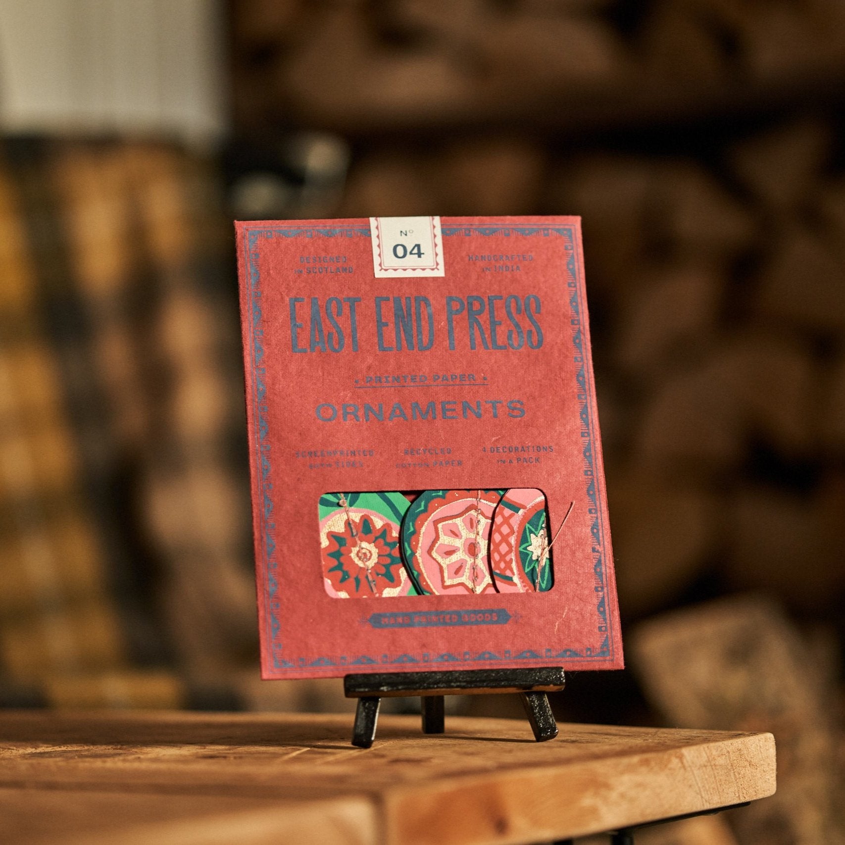 East End Press Baubles Paper Ornaments