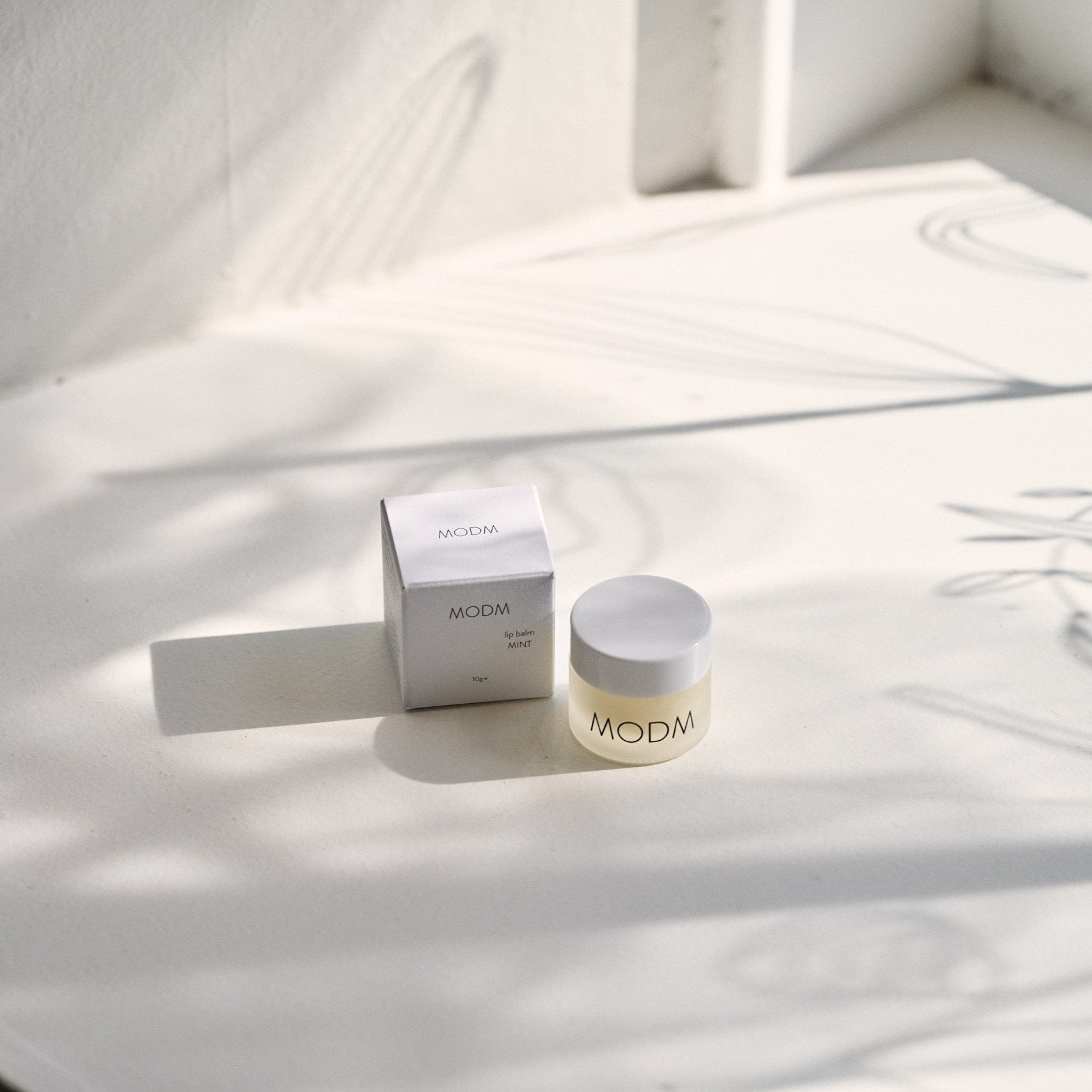 MODM Organic Lip Balm In Mint