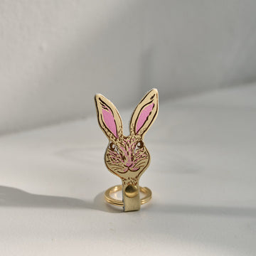 Ark Colour Design Bunny Keyring Cream