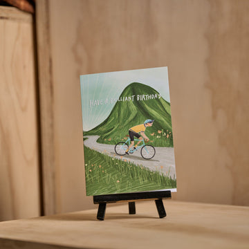 Joy Nevada Brilliant Birthday Cyclist Card