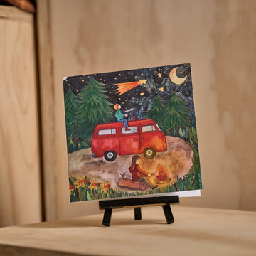 Starry Night Card By Samantha Dolan