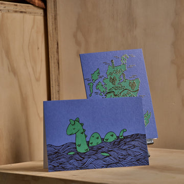 Neon Magpie Scotland Notecard Set