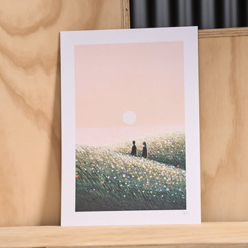 Fleck Illustration Machair A3 Print