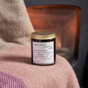 Vintage Oakwood Candle