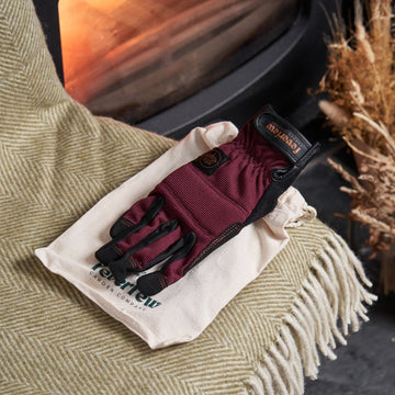 Feverfew Original Gardening Gloves Plum