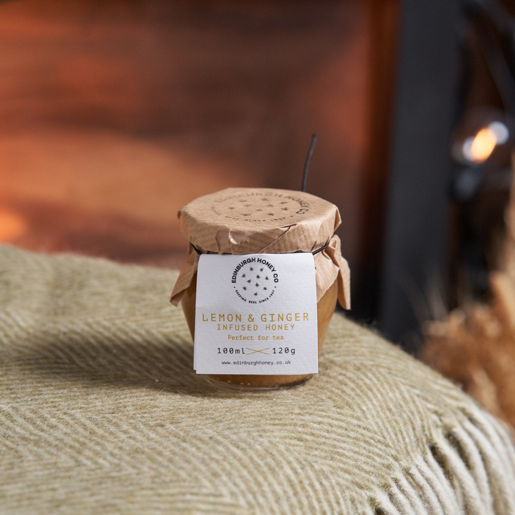 Edinburgh Honey Co Lemon & Ginger Infused Honey