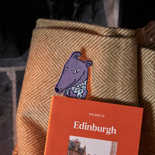 Ark Colour Design Dog Tails Bookmark in Lilac