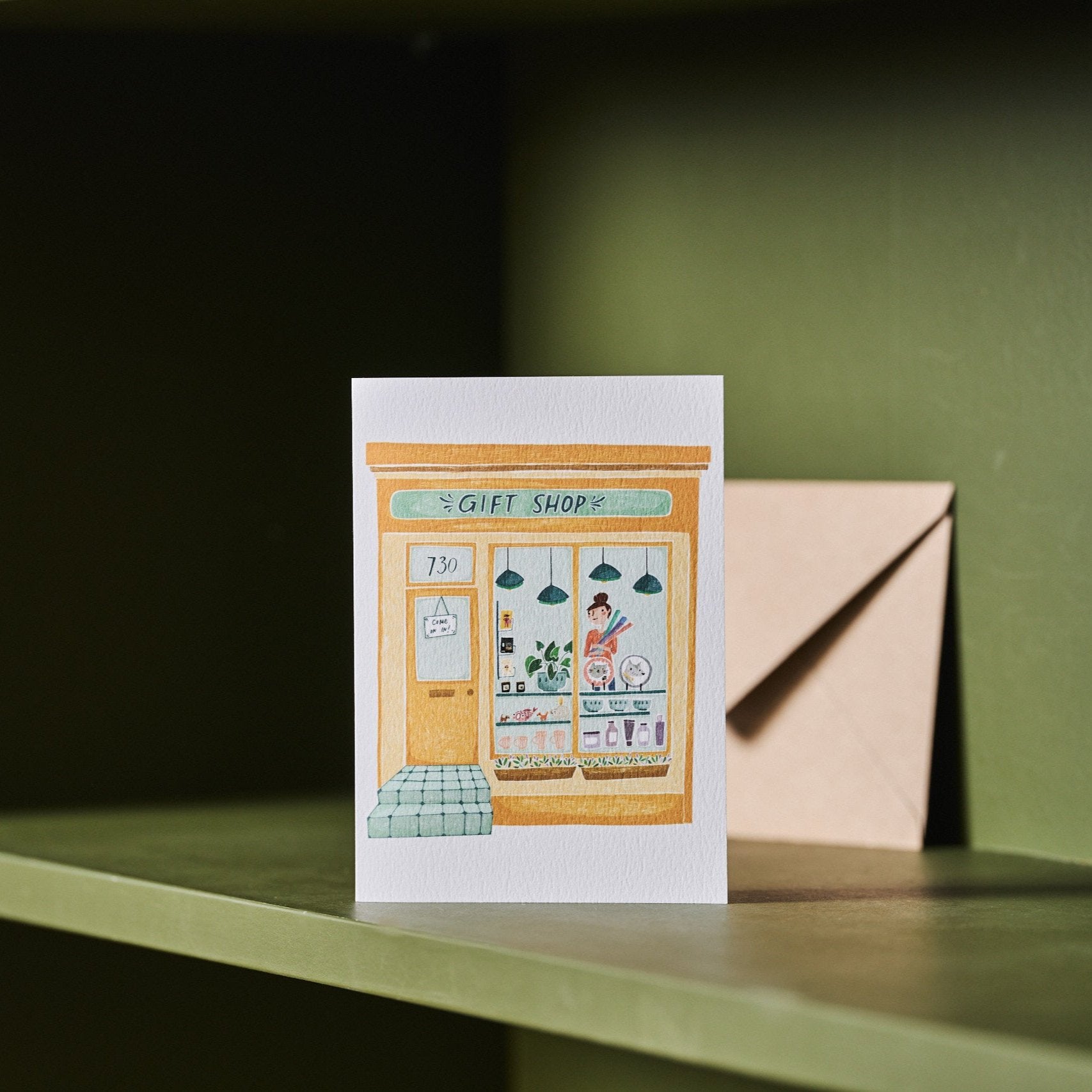 Joy Nevada Gift Shop Card