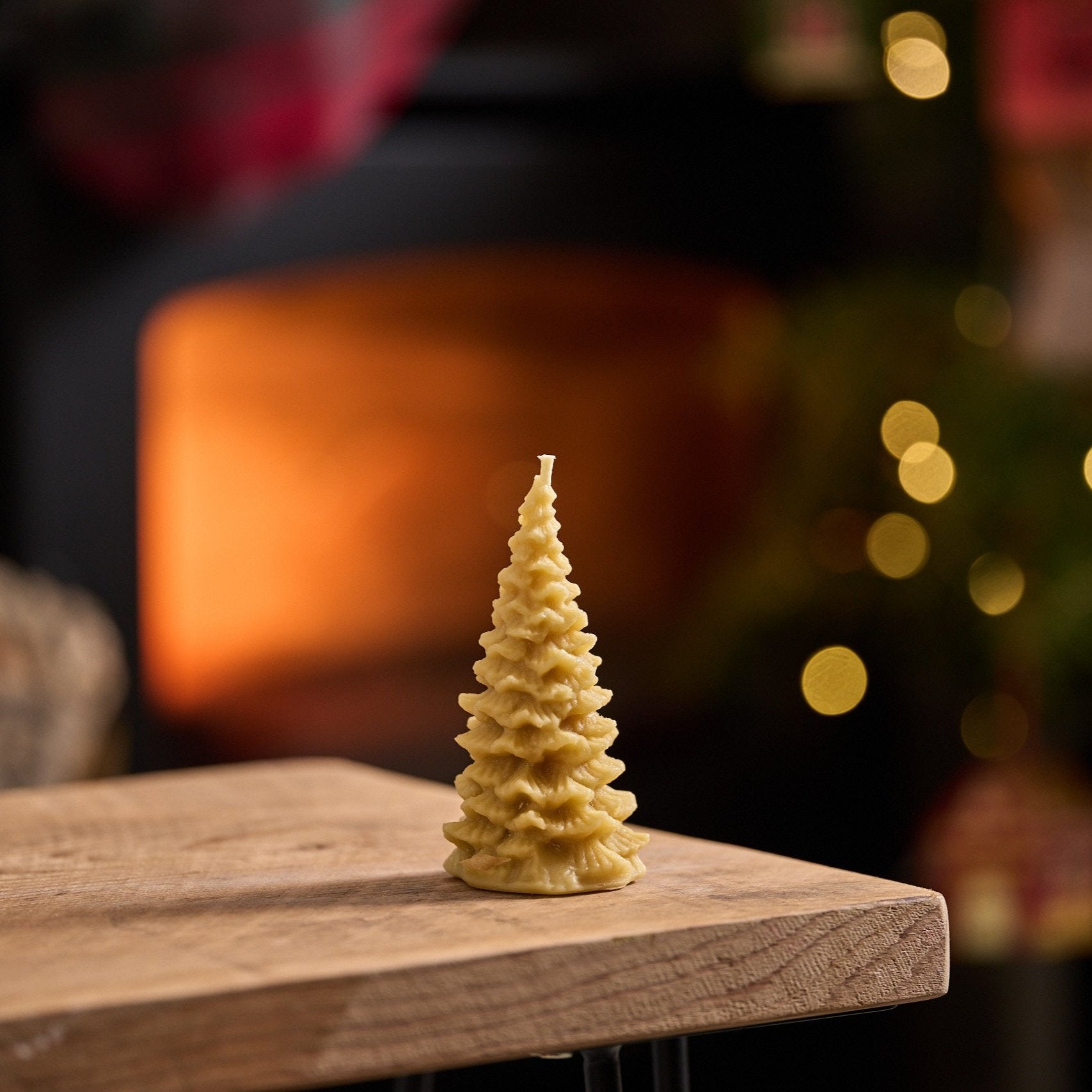 Beeswax Natural Tree Candle