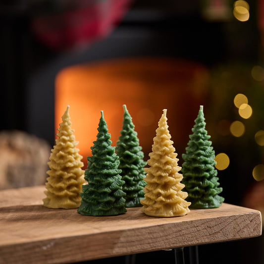 Beeswax Natural Tree Candle