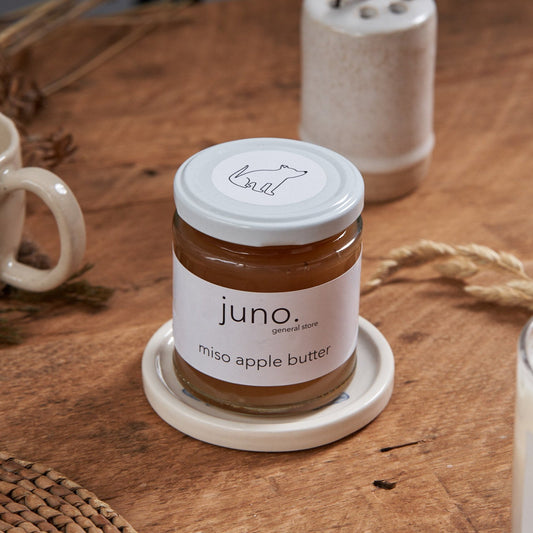 Juno miso apple butter