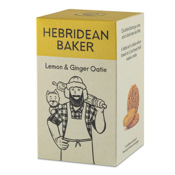 Hebridean Baker Lemon and Ginger Oatie