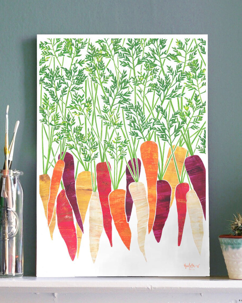 Rachelle W Designs A3 Carrot Print