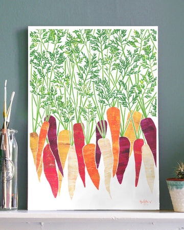 Rachelle W Designs A3 Carrot Print