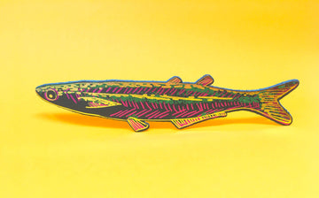 Ark Colour Design Fish "Any Fin is Possible" Bookmark in Dark Green