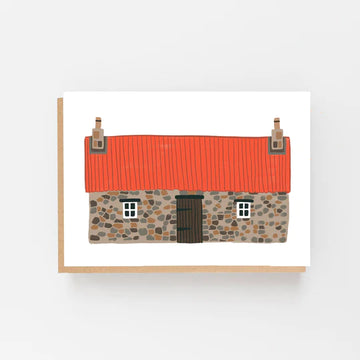 Red Roof Bothy Greetings Card