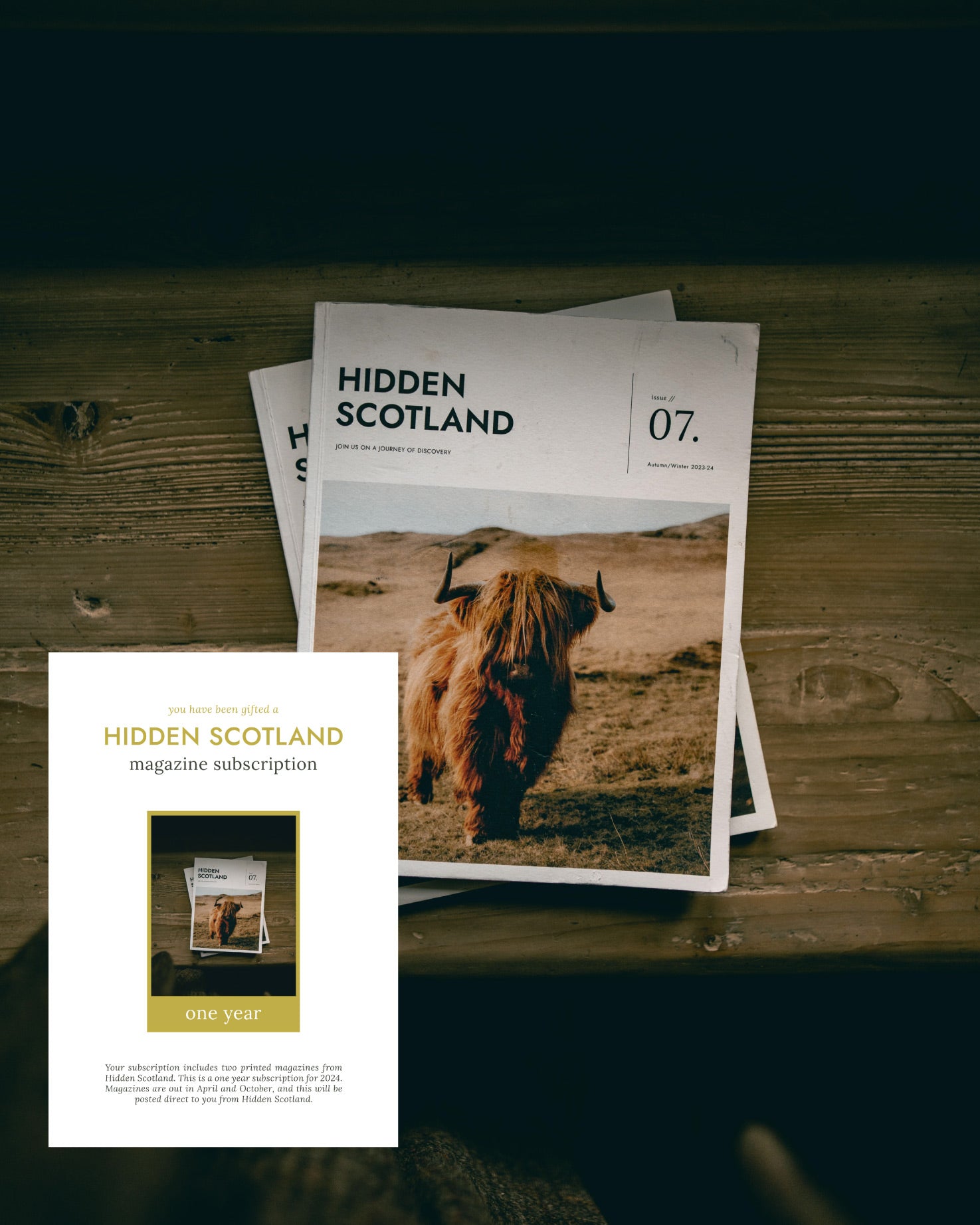 Hidden Scotland Magazine Gift Subscription