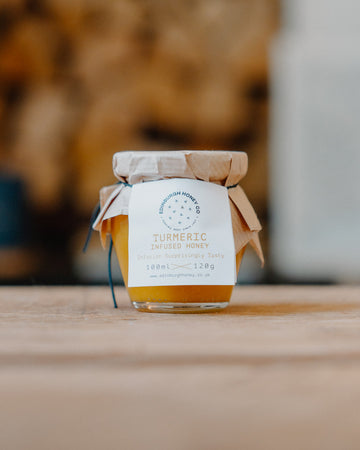 Edinburgh Honey Co Scottish Turmeric Infused Honey 120g