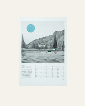 A3 Lochs Print by Ploterre - Hidden Scotland