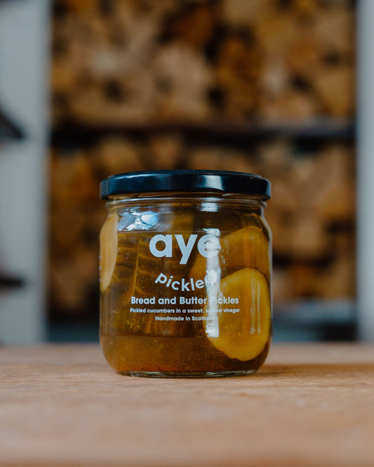 Aye Pickled Bread and Butter Pickles - Hidden Scotland
