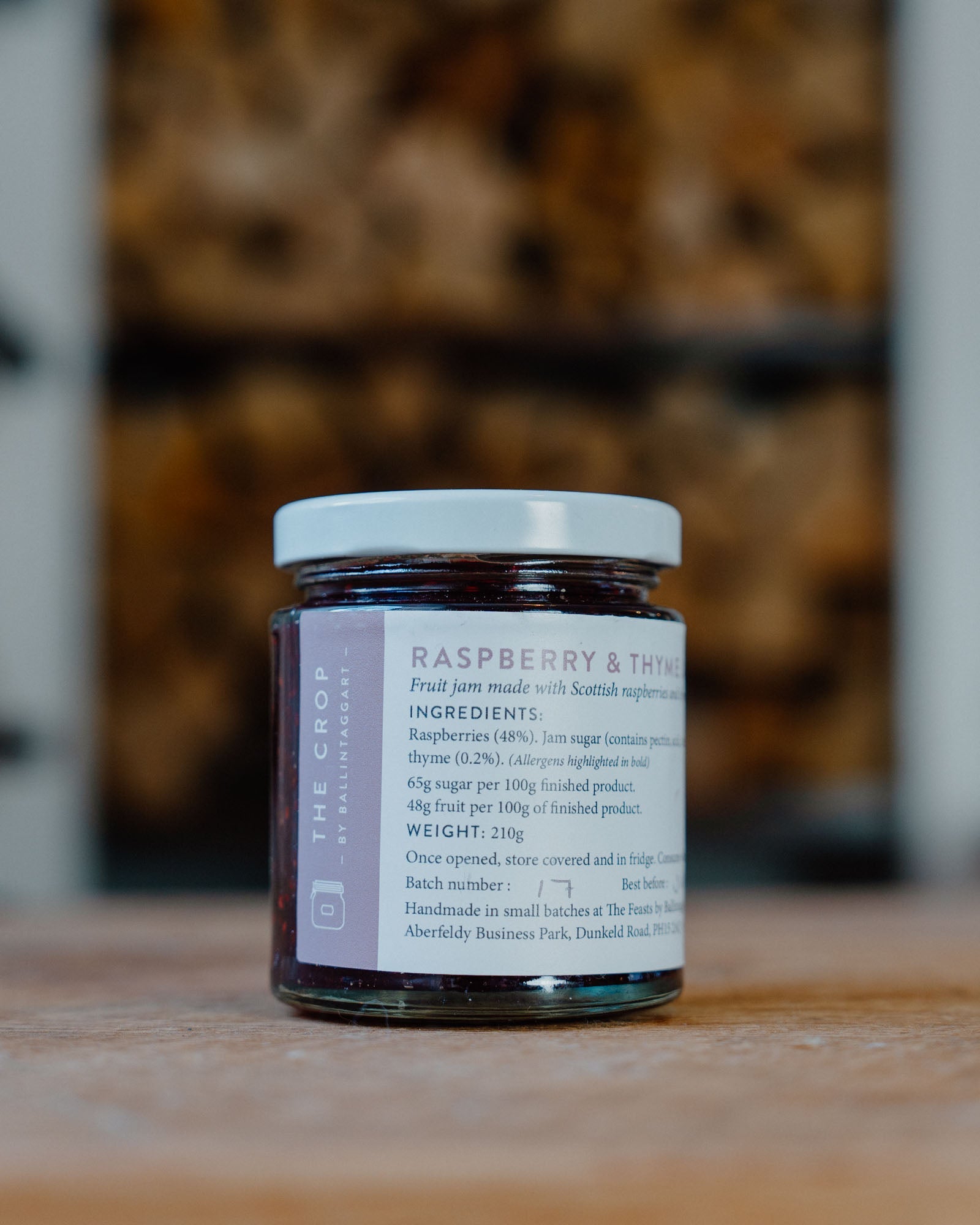 Balintaggart Raspberry and Thyme Jam