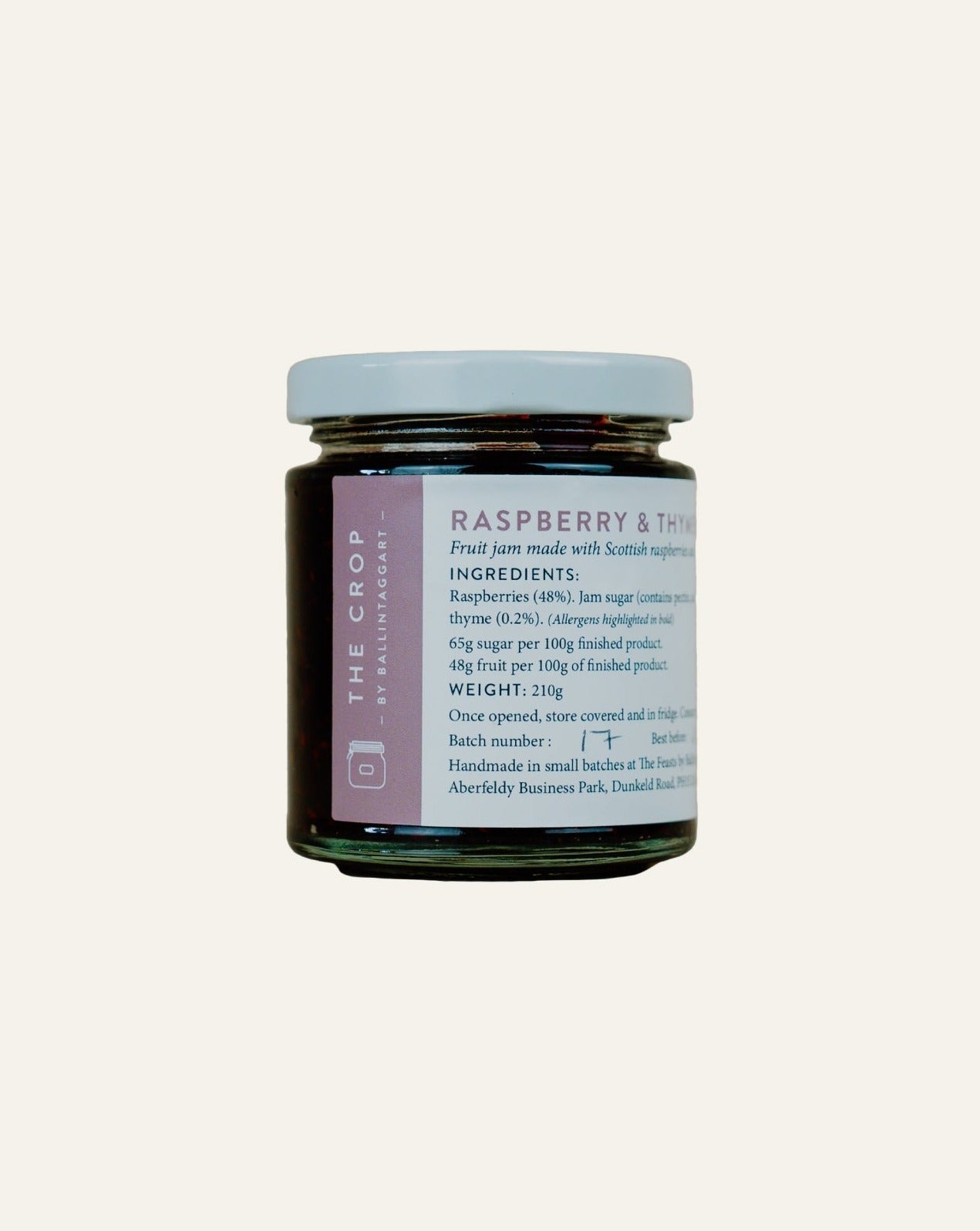 Balintaggart Raspberry and Thyme Jam