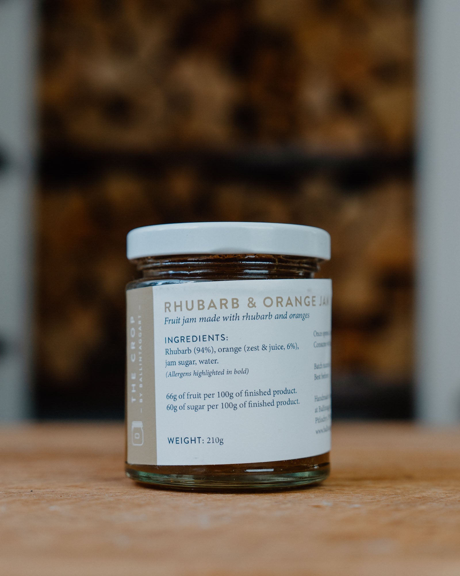 Balintaggart Rhubarb and Orange Jam - Hidden Scotland