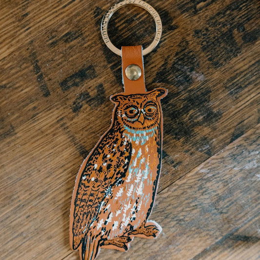 Nocturnal Owl Key Fob - Hidden Scotland